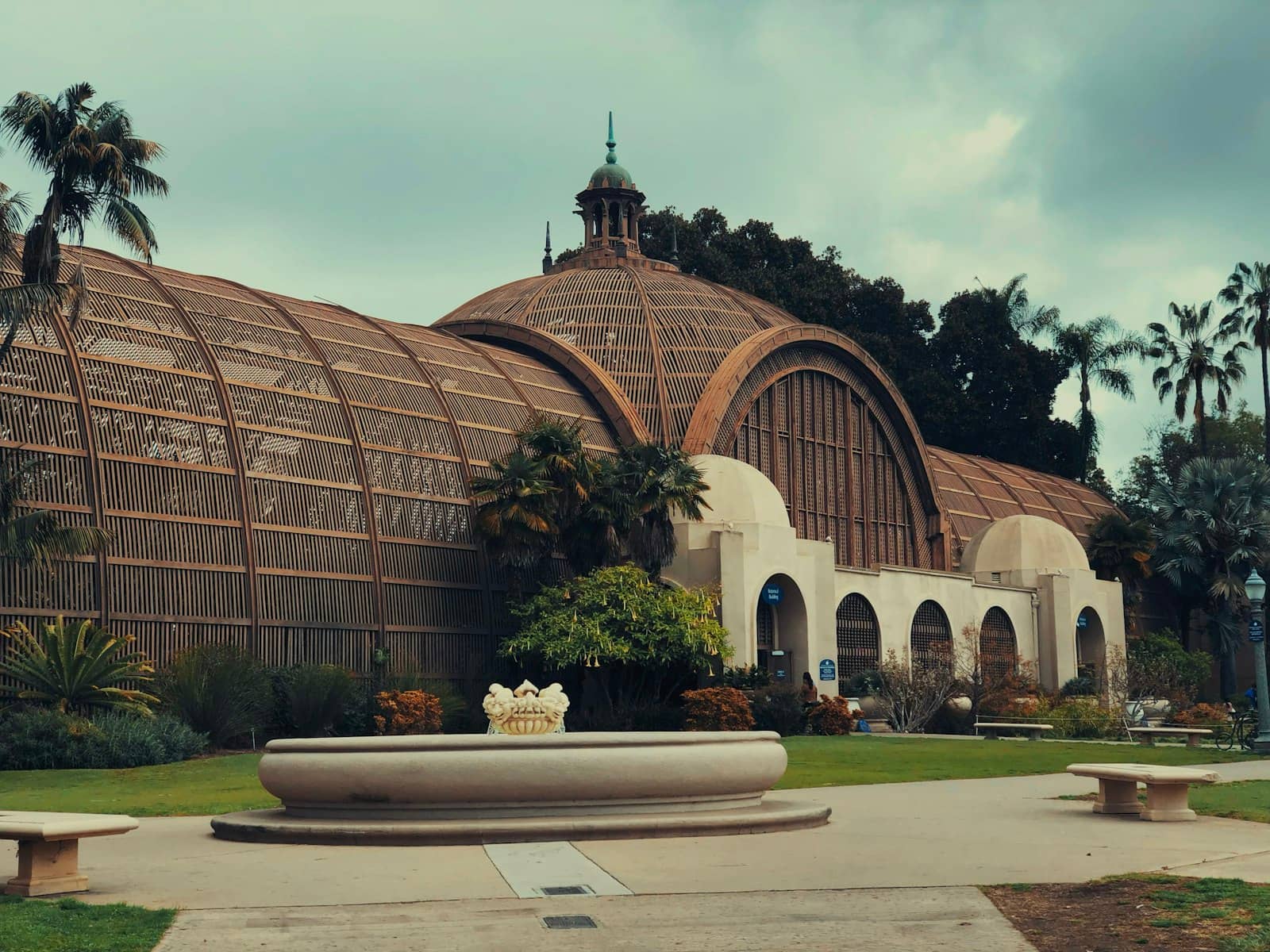 Balboa Park's Botanical Building and gardens