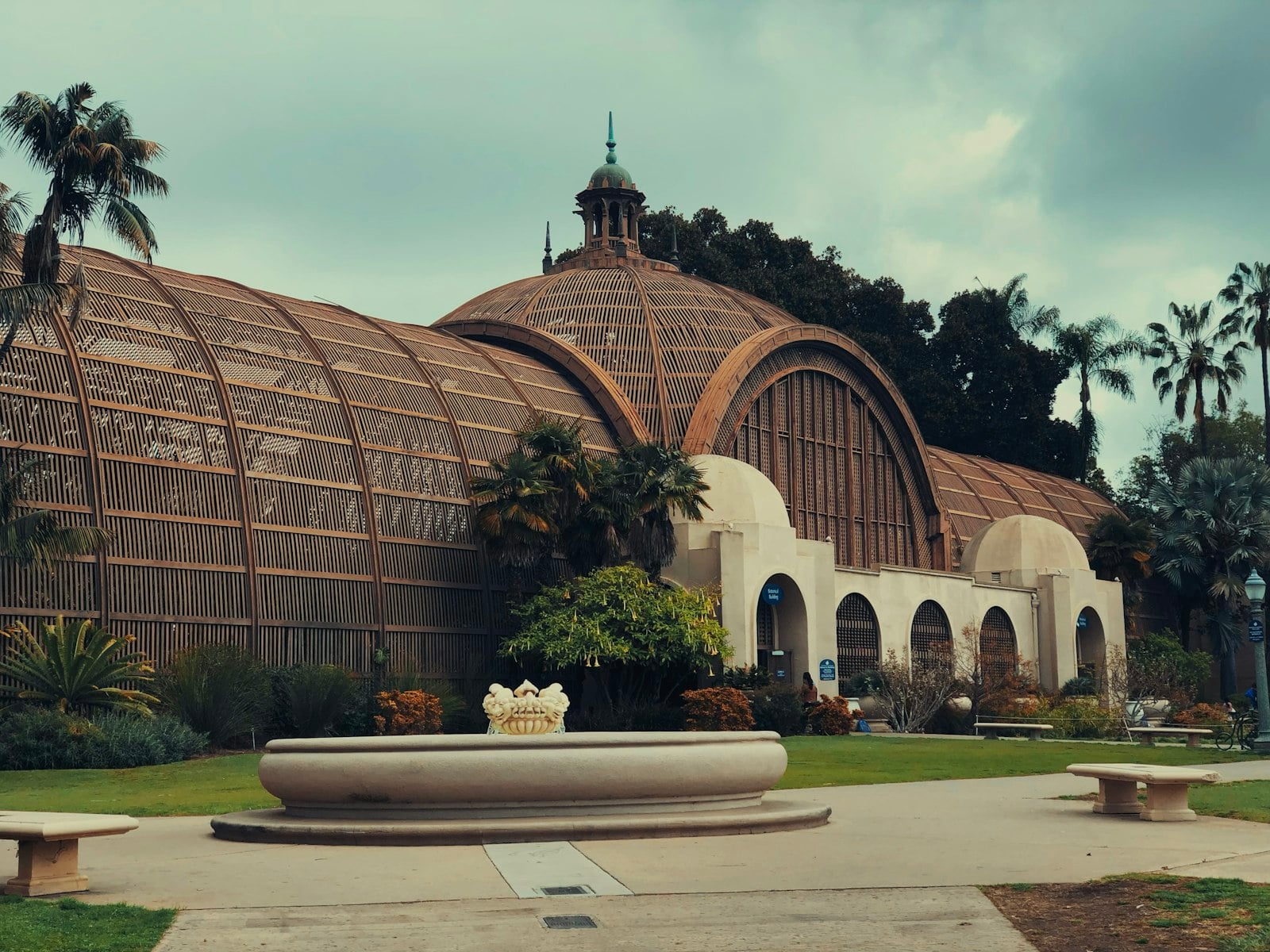 Balboa Park's Botanical Building and gardens